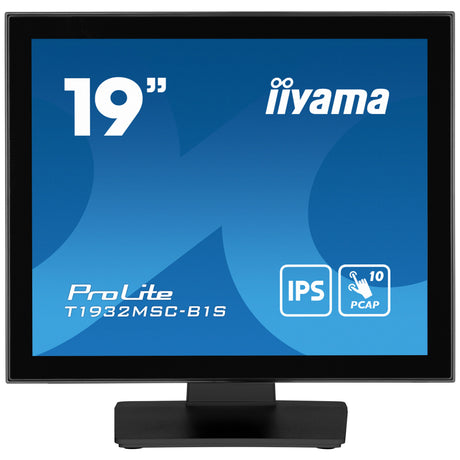 Iiyama Prolite T1932MSC-B2S 19 Touchscreen-Monitor (schwarz, 1x Display-Port, 1x HDMI)