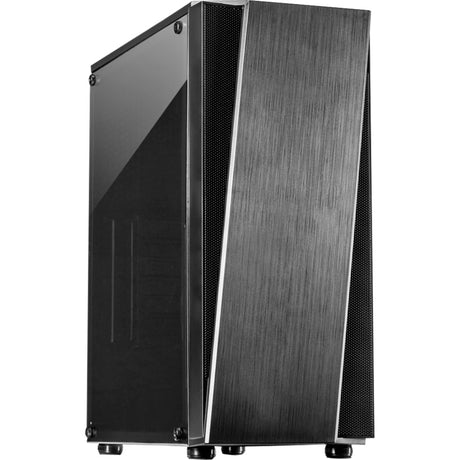 Inter-tech T-11 Televen Midi-Tower-Gehäuse (schwarz | 3x USB-A | Fenster)