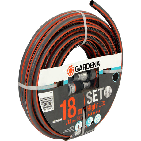 Gardena Komfort-Highflex-Schlauch 13 mm (1 2) (grauorange, 18062-20, 18 m)