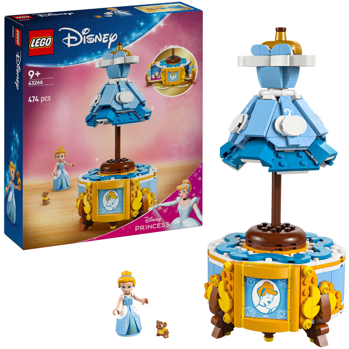 Lego Disney Prinzessin 43266 Aschenputtels Kleid