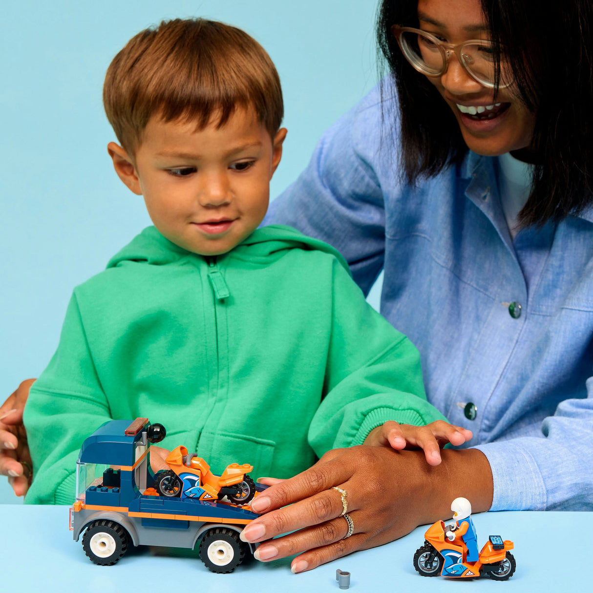 Lego City 60491 Motorradtransporter