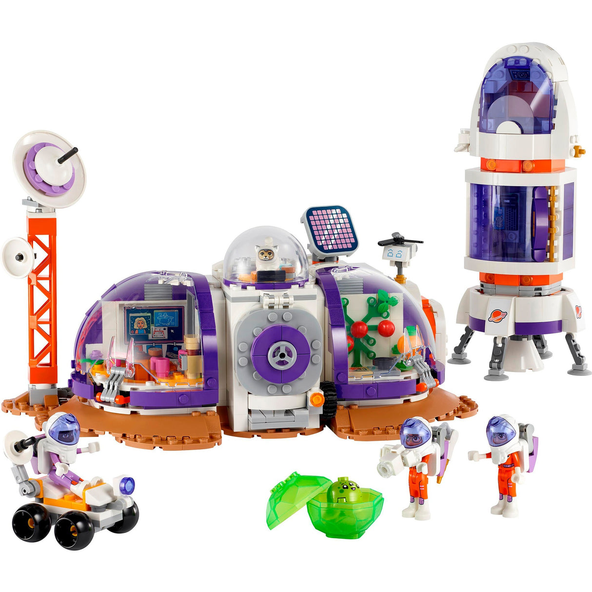 Lego Friends – Mars-Weltraumbasis und Raketenbauspielzeug (42605)