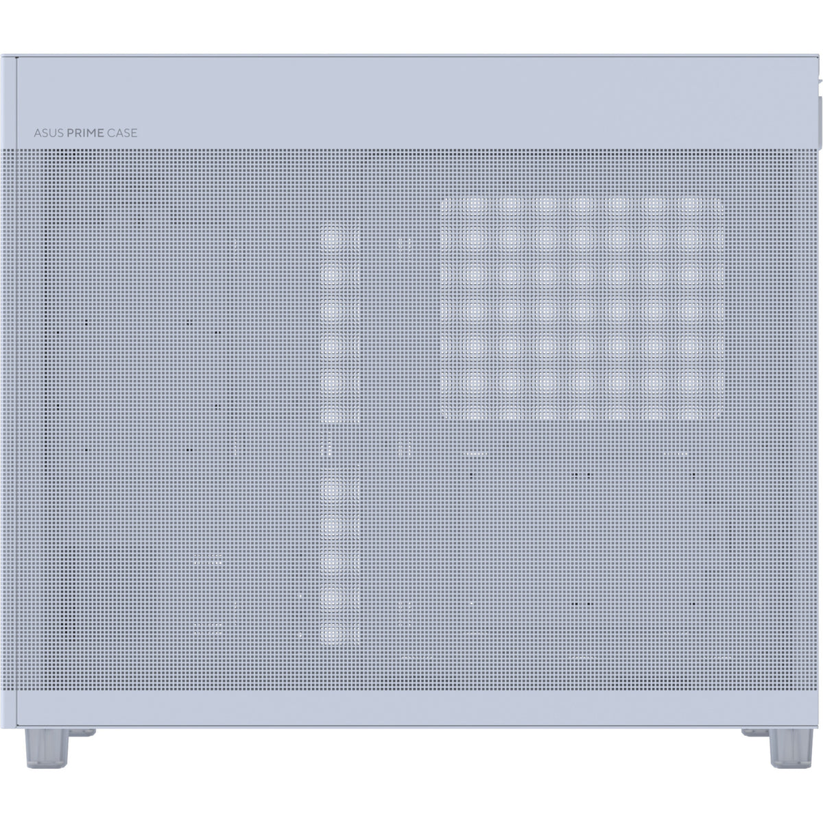 Asus Prime Ap303 - Mesh Panel Midi Tower Gehäuse (weiß | 2x USB-A | 1x USB-C)