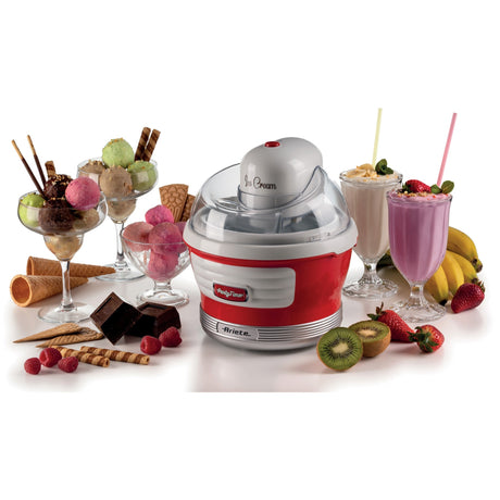 Ariete Party Time Eismaschine 0643 00 (rot weiß)