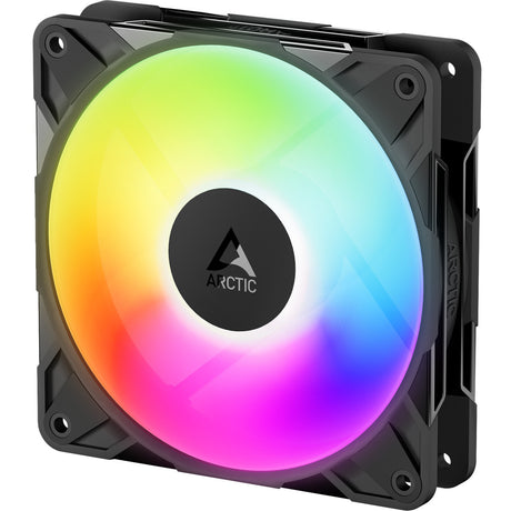 Arctic P12 Pro Reverse A-RGB Gehäuselüfter (schwarz, 3 Stück, 120 x 120 x 27 mm, PWM)