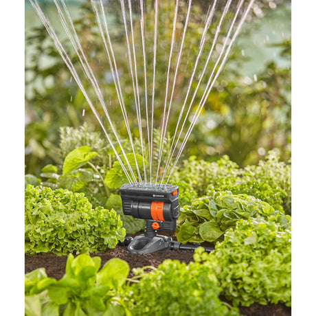 Gardena Micro-Drip-System oszillierender Sprinkler OS 90 Sprinkler (dunkelgrau orange)