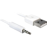 Delock-Kabel USB-A-Mann> Stereobuchse 3,5 mm männlicher 4-Pin
