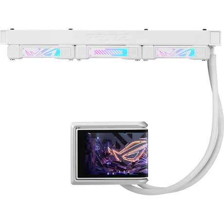Asus rog ryuo iv 360 argb white edition waterkoeling (wit)