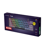 Trust Trust GXT 867 Acira 60 % mechanische Mini-Gaming-Tastatur