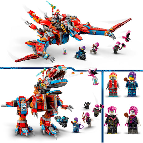 Lego Dreamzzz – Coopers Roboter-Dinosaurier c. Rex Konstruktionsspielzeug (71484)