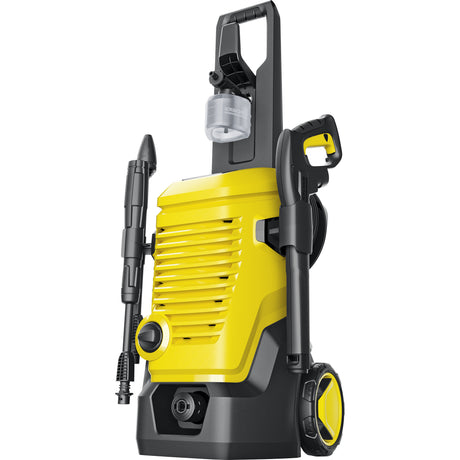 Kärcher K 5 WCM Premium Home Hochdruckreiniger (Gelb Schwarz, mit Schmutzfräse, Schlauchtrommel und Flächenreiniger)