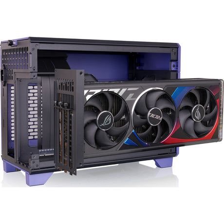 Thermaltake tr100 future dusk mini tower behuizing (paars | 2x usb-a | 1x usb-c)