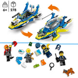 Lego City – Wasserpolizei-Detektivmissionen, Konstruktionsspielzeug (60355)