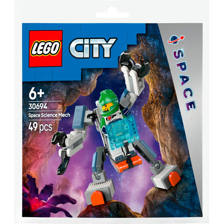 Lego 30694 City-Beutel, Weltraum-Wissenschafts-Mech | 10 Stück