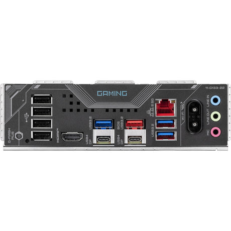 Gigabyte x870 Gaming WiFi6 Sockel AM5 Mainboard (schwarz grau, RAID, 2,5GB-LAN, WiFi 6, BT, Sound, ATX)