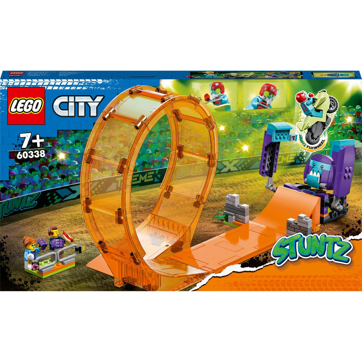 Lego City – Schimpansen-Stunt-Looping-Konstruktionsspielzeug (60338)