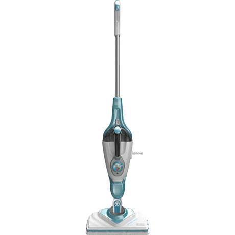 Black+decker 1600w steam-mop bhsm1615dam-qs stoomreiniger (wit blauw, incl. steamitt, deltavoet en 17 accessoires)