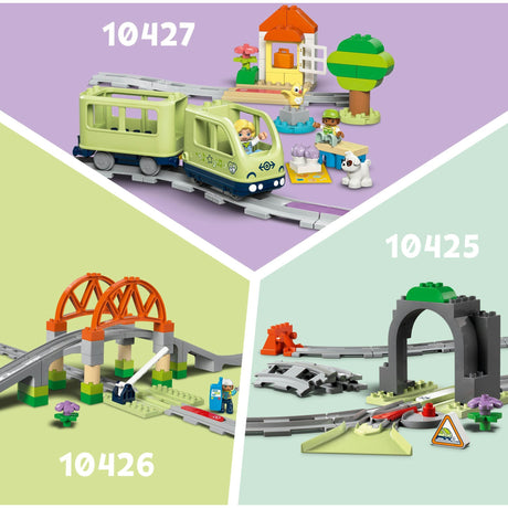 Lego Duplo Town 10428 großer interaktiver Nachbarschaftszug
