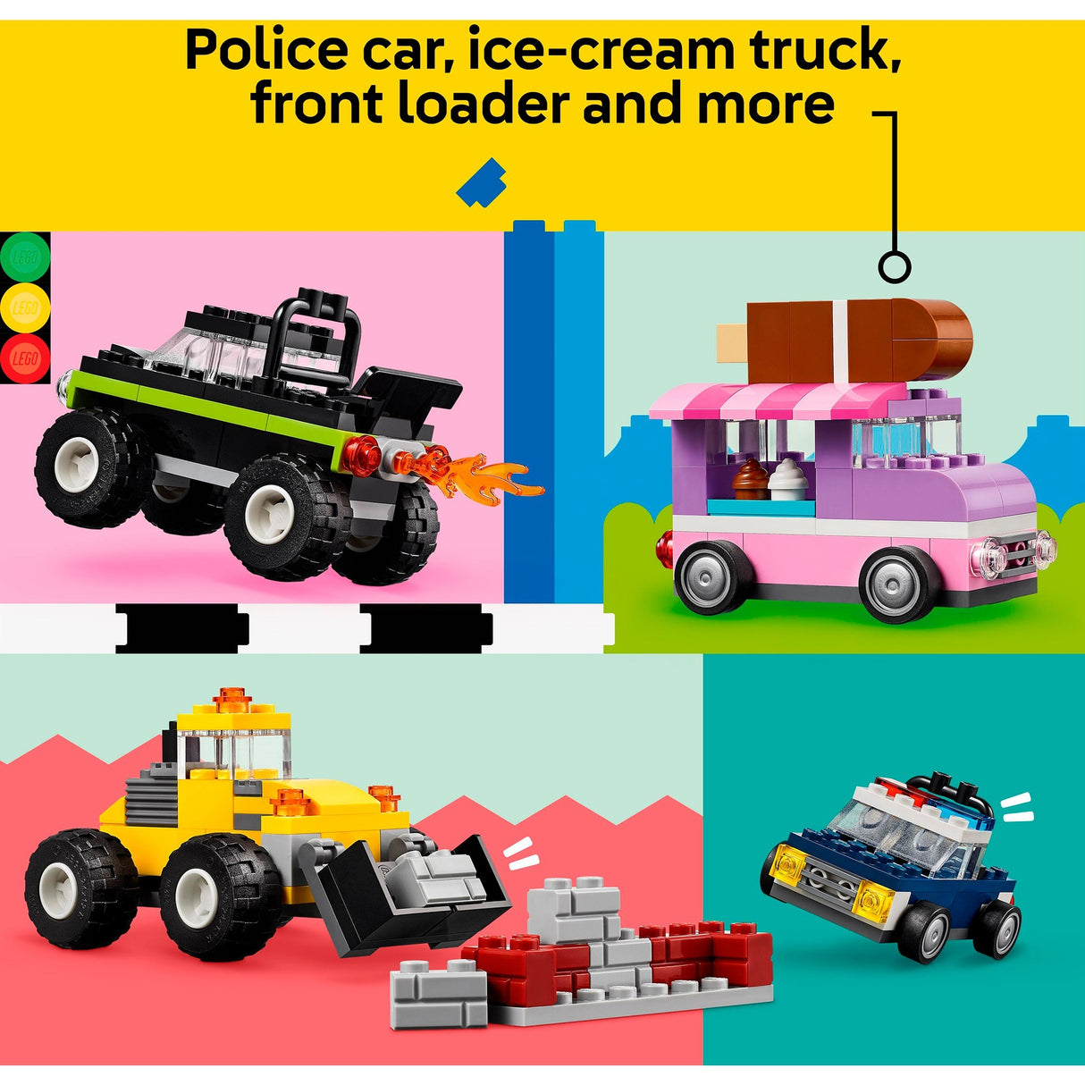 LEGO LEGO 11036 Kreativfahrzeuge