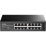 Cudy 16-port 10 100 mbps ethernet switch (zwart)