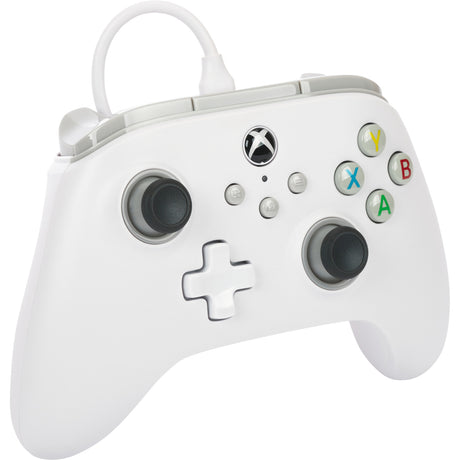 Powera xbox wired controller white (wit, xbox series x|s, xbox one, windows)