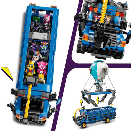 Lego Fortnite Battle Bus aus dem Videospiel – 77073