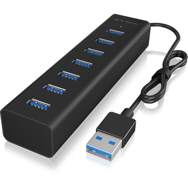 Icy Box ib-hub1700-u3 USB-Hub (schwarz)