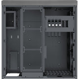 Silverstone Crown 04 HTPC-Gehäuse (dunkelgrau | 4x USB-A | 1x USB-C)
