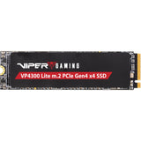 Patriot vp4300l1tbm28h viper vp4300 lite SSD, 1 TB, M.2 2280, PCIe Gen4 x4, 7400 MB/s, 800.000 Iops