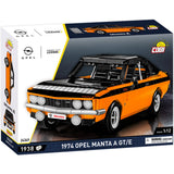 Cobi opel manta a gt e 1974 constructiespeelgoed (schaal 1:12)