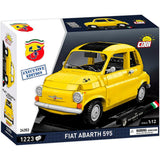 Cobi fiat 500 abarth - executive edition constructiespeelgoed (schaal 1:12)