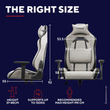 Trust GXT 723 Ruya bequemer Gaming-Stuhl aus Stoff