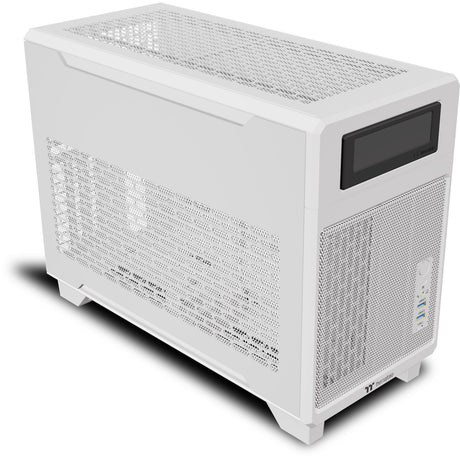 Thermaltake TR100 Snow Mini-Tower-Gehäuse (weiß | 2x USB-A | 1x USB-C)