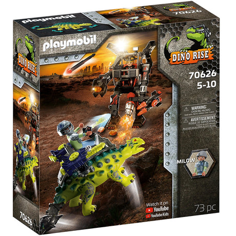 Playmobil Dino Rise - Saichania: Verteidigung der Kämpfer, Konstruktionsspielzeug (70626)