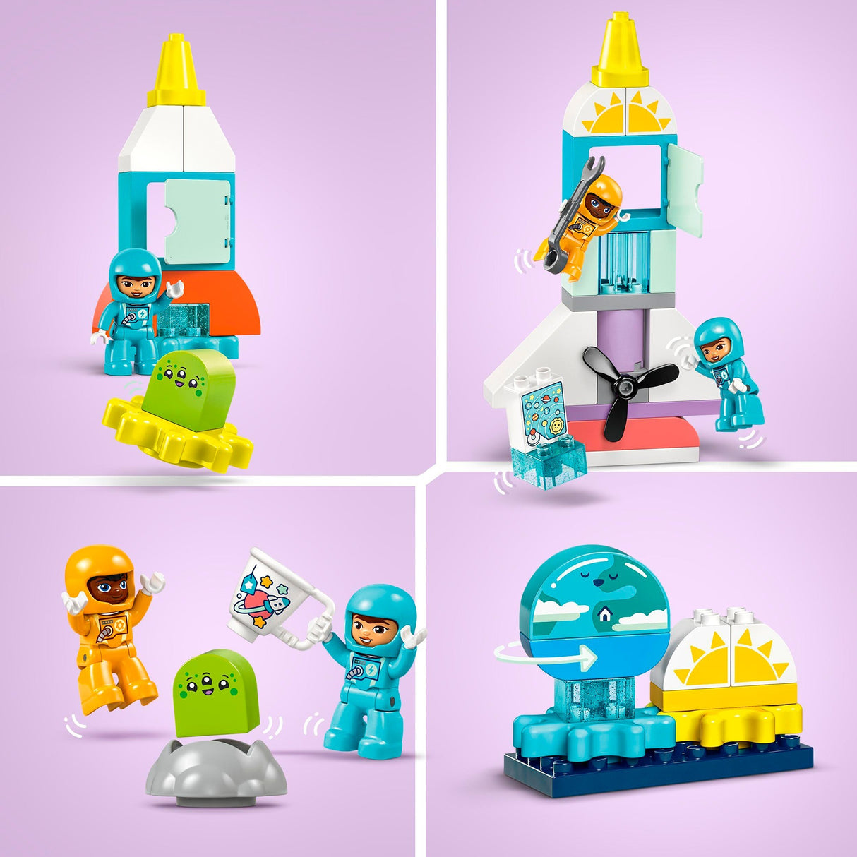 Lego Duplo – 3-in-1-Weltraumabenteuer-Konstruktionsspielzeug (10422)