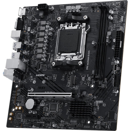 MSI Pro A620AM-B EVO Sockel AM5 Mainboard (RAID, 2,5GB-LAN, Sound, µATX)