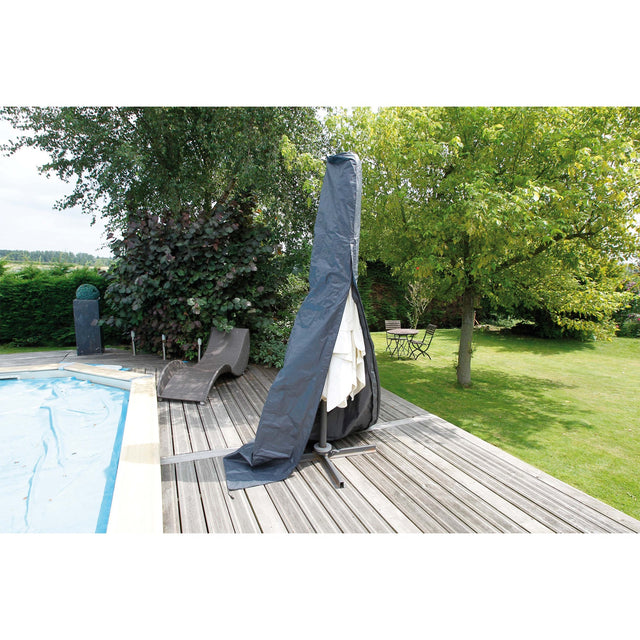 Nature Gartenmöbelabdeckung für stehenden Sonnenschirm (klein) Abdeckung (grau, 6030616)
