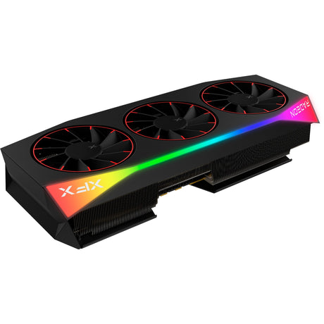 Xfx radeon rx 9070 xt oc mercury rgb magnetic air grafische kaart (zwart, rdna4, gddr6, 3x displayport, 1x hdmi 2.1)