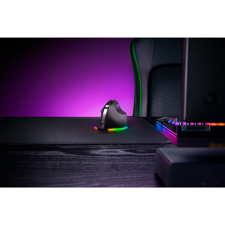 Razer pro click v2 vertical gaming muis (zwart, tot 30.000 dpi, usb-c bluetooth 2.4 ghz)