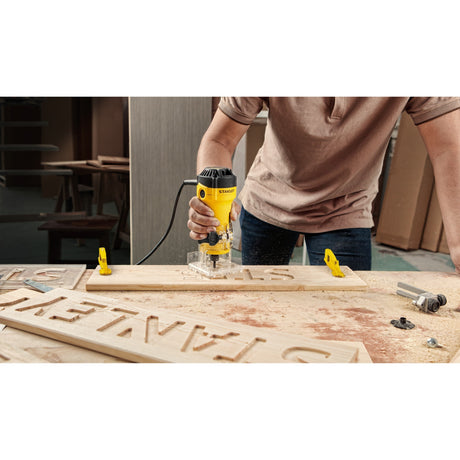 Stanley 550w Kantenfräsfräser (gelb schwarz)