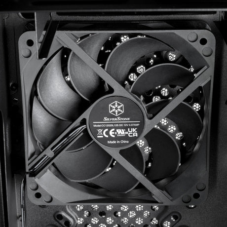 Silverstone sst-ps13b Midi-Tower-Gehäuse (schwarz | 2x USB-A)