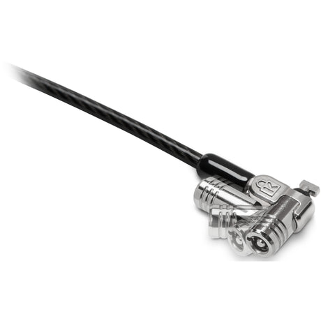 Kensington Microsaver 2.0 Sicherheitsschloss mit Schlüssel (schwarz)