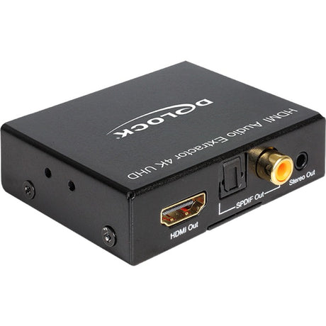 Delock HDMI Audio Extractor 4K Adapter (schwarz)
