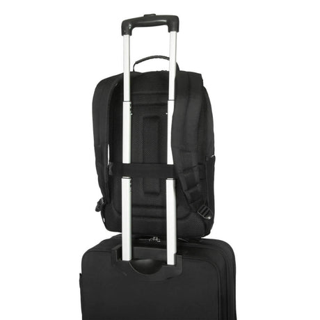 Targus 15–16 Zoll klassischer Ecosmart-Rucksack (schwarz, 25 Liter)