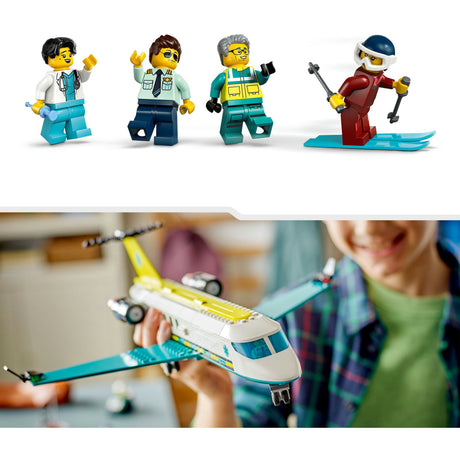 Lego® City Ambulanzflugzeug, Spielzeugflugzeug – 60465