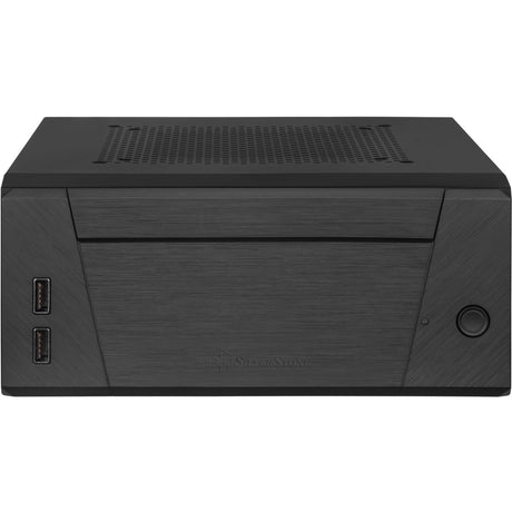 Silverstone sst-ml10b htpc-gehäuse (schwarz | 2x usb-a)