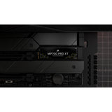 Corsair MP700 Pro XT 4 TB SSD (schwarz, PCIe Gen5 x4 NVMe 2.0, M.2 2280, 3D TLC NAND)