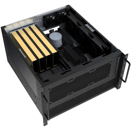 Silverstone RM600 Rackgehäuse (schwarz)