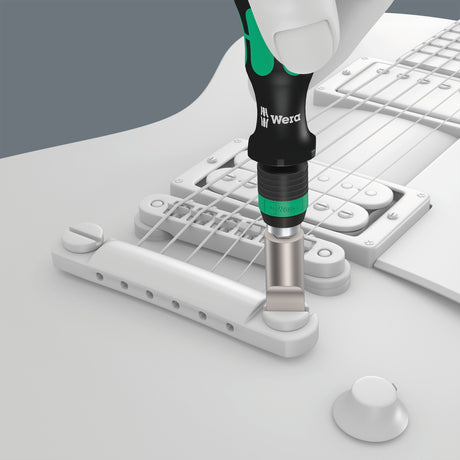 Wera 9100 Gitarrenreparaturset, 27-teiliges Werkzeugset (schwarz)