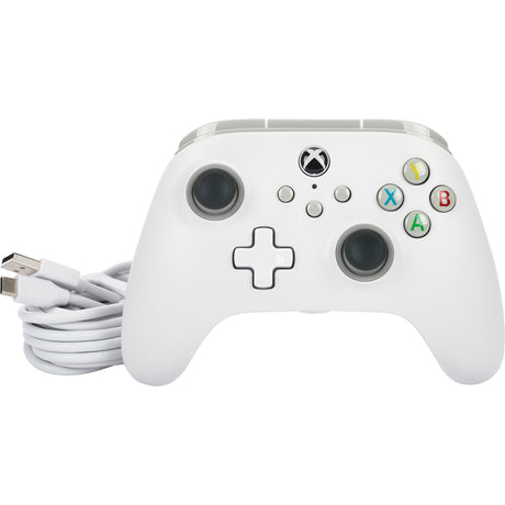 Powera xbox wired controller white (wit, xbox series x|s, xbox one, windows)